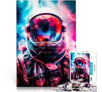 Puzzle da 1000 pezzi per adulti Nebulosa spaziale dell'astronauta Giochi educativi fai da te perché è ideale come regalo per tutta la famiglia 52x38cm