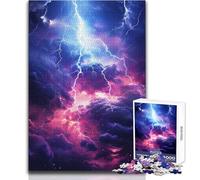 Puzzle da 1000 pezzi per adulti, Nebulosa Thunderstruck, ideale per momenti di relax e tranquillità, taglio uniforme e pulito, giocattolo per il tempo libero, dimensioni 38x26cm