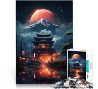 Puzzle da 1000 pezzi per adulti Negozio classico Monte Fuji Gioco di famiglia antistress sfida difficile Regalo di compleanno, regali, arte murale 38x26cm