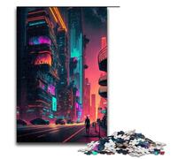 Puzzle da 1000 pezzi per adulti Neon Cities Puzzle Gioco pratico 1000 pezzi