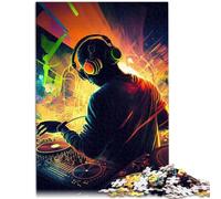 Puzzle da 1000 pezzi per adulti Neon-DJ Puzzle 26 x 38 cm antistress Staycation Tempo ucciso