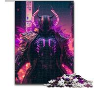 Puzzle da 1000 pezzi per adulti Neon Warrior, dimensioni 50x75cm, attività divertenti da fare a casa, regalo di compleanno, regali da viaggio