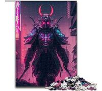 Puzzle da 1000 pezzi per adulti, Neon Warrior, dimensioni 50x75cm, intrattenimento rilassante, regalo di Natale perfetto e decorazione per la casa.