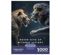 Puzzle Da 1000 Pezzi Per Adulti Never Give Up Motivation Puzzle Per Adulti Gioco Rompicapo Difficile Sfida Educativa Difficile 70x50cm/1000pcs