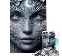 Puzzle da 1000 pezzi per adulti Ninfa della foresta al chiaro di luna sfida impegnativa da completare ideale per le vacanze a casa per passare il tempo in modo rilassante giocattolo antistress adatto