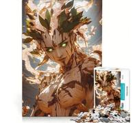 Puzzle da 1000 pezzi per adulti Ninfa dell'albero con occhi luminosi gioco pratico decorazione per la casa collezione d'artista belle arti 38x26cm