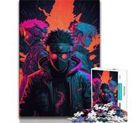 Puzzle da 1000 pezzi per adulti Ninja Killer puzzle educativo per adulti ideale come regalo per tutta la famiglia 75x50cm