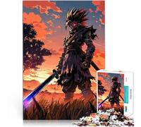 Puzzle da 1000 pezzi per adulti ninja samurai scatenato Antistress Vacanza in patria Uccidere il tempo Regalo di compleanno, regali, arte murale 50x70cm