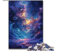Puzzle da 1000 pezzi per adulti "Nuvole nel Cosmo" in legno, perfetto per il divertimento in famiglia durante i compleanni e il Natale, 50x75cm, coinvolgente attività di gioco per la famiglia