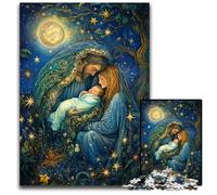 Puzzle da 1000 pezzi per adulti o famiglie "Gesù sta arrivando", puzzle in cartone, giocattolo educativo intellettuale decomprimente, ottimo regalo per adulti e adolescenti, 26x38cm