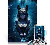 Puzzle da 1000 pezzi per adulti Oasi notturna Cleopatra Difficile da completare ma divertente e umoristico Regalo per i compleanni 75x50cm