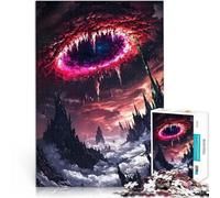 Puzzle da 1000 pezzi per adulti Occhio Cosmico sopra la Città Fantasy Giochi di relax Attività divertenti a casa, regali di compleanno, regali di viaggio, 52x38cm