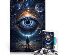 Puzzle da 1000 pezzi per adulti Occhio del Cosmo Aiuta il cervello ad allenare i giocattoli che creano dipendenza per coltivare la pazienza Decorazione della casa 50x70cm