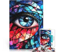Puzzle da 1000 pezzi per adulti Occhio di vetro colorato Antistress Vacanza in patria Uccidere il tempo Collezione di artisti, Belle arti 50x70cm