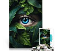 Puzzle da 1000 pezzi per adulti Occhio nel cespuglio Difficile da completare ma divertente e umoristico Migliorare l'amore tra le coppie 52x38cm