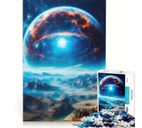 Puzzle da 1000 pezzi per adulti Occhio nel cielo, gioco pratico, decorazione per la casa, compleanno e Natale 50x75cm