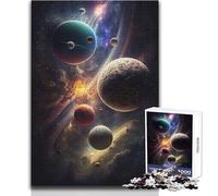 Puzzle da 1000 pezzi per adulti Oltre la Via Lattea Goditi un dolce relax e svago Vestibilità stabile Taglio preciso Dimensioni del giocattolo: 38x26cm