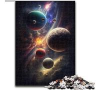 Puzzle da 1000 pezzi per adulti "Oltre la Via Lattea", puzzle difficili per adulti, dimensioni 50x75cm, regalo fai da te per la casa, gioco rompicapo