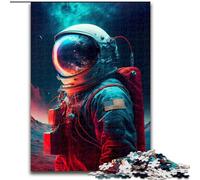 Puzzle da 1000 pezzi per adulti "Oltre le stelle", puzzle con astronauti per adulti, idea regalo per le feste, opera d'arte umoristica, grafica dettagliata (dimensioni 26x38cm)