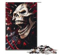 Puzzle da 1000 pezzi per adulti Ombra rosso sangue gioco educativo giocattolo opera d'arte regalo 75x50 cm