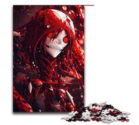 Puzzle da 1000 pezzi per adulti Ombra Rosso Sangue gioco impegnativo un'opera d'arte adatta a ragazzi dai 14 anni in su (75x50 cm)