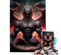 Puzzle da 1000 pezzi per adulti Ombre Presagi Giochi rilassanti Regalo di compleanno Difficile e stimolante (dimensioni 38x52cm)