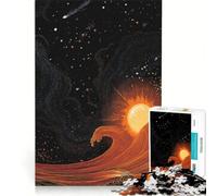 Puzzle da 1000 pezzi per adulti, Onde cosmiche e corpi celesti, Gioco per famiglie, Divertente e spiritoso, Regalo di Natale e compleanno 38x52cm