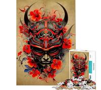Puzzle da 1000 pezzi per adulti Oni Samurai No Help The Brain Exercise Family Activities Relax Games for Age 14+ Game (38x52cm)