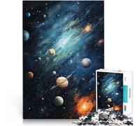 Puzzle da 1000 pezzi per adulti Opera d'arte Cosmos Fatto di legno da 14 anni in su Giocare con i giocattoli perché è ideale come regalo per tutta la famiglia misurare:50x75cm