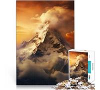 Puzzle da 1000 pezzi per adulti Opera d'arte di montagna Vacanza a casa: uccidere il tempo offerte come regali per tutta la famiglia 52x38cm