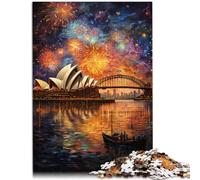 Puzzle da 1000 pezzi per adulti Opera di Sydney, Giocattoli educativi, Regalo di compleanno, Decorazione da parete, 50 x 75 cm, per adolescenti dai 14 anni in su