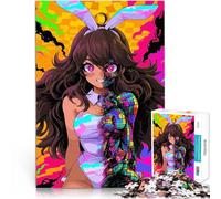 Puzzle da 1000 pezzi per adulti Orrore del coniglio Difficile da completare ma divertente e umoristico perché è ideale come regalo per tutta la famiglia 75x50cm