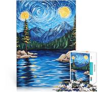 Puzzle da 1000 pezzi per adulti Paesaggi e simboli di bellezza negli Stati Uniti 11 Giochi educativi Lista dei desideri con Babbo Natale 75x50cm