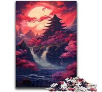 Puzzle da 1000 pezzi per adulti, paesaggi urbani giapponesi, per adolescenti, sfida di intelligenza cerebrale, giocattoli avvincenti per la decorazione della casa (26x38cm)