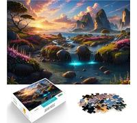 Puzzle da 1000 pezzi per adulti Paesaggio all'aperto da sogno Sfida di gioco educativo giocattolo offerte come regali per tutta la famiglia 75x50cm