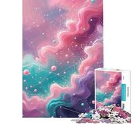 Puzzle da 1000 pezzi per adulti paesaggio celeste onirico gioco rilassante educativo sfida regalo di Babbo Natale segreto decorazione perfetta (dimensioni 38x26cm)