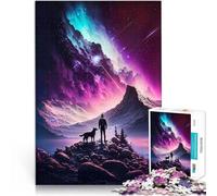 Puzzle da 1000 pezzi per adulti Paesaggio dei percorsi cosmici Giocattolo educativo antistress Decorazioni e regali unici per la casa 75x50cm