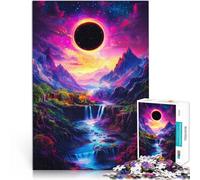 Puzzle da 1000 pezzi per adulti Paesaggio del buco nero Antistress Vacanza in patria Uccidere il tempo Decorazioni e regali unici per la casa 75x50cm