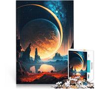 Puzzle da 1000 pezzi per adulti Paesaggio dell'alba di Mercurio Vacanza a casa: uccidere il tempo Decorazioni e regali unici per la casa 38x52cm