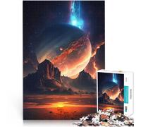 Puzzle da 1000 pezzi per adulti Paesaggio dell'altopiano di Giove Rompicapo con pezzi completamente interconnessi di forma casuale 75x50cm