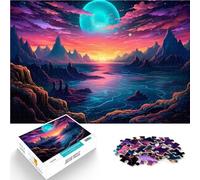 Puzzle da 1000 pezzi per adulti Paesaggio fantastico 1 Antistress Vacanza in patria Uccidere il tempo è ideale come regalo per tutta la famiglia 38x26cm