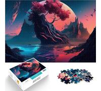 Puzzle da 1000 pezzi per adulti Paesaggio fantastico Antistress Vacanza in patria Uccidere il tempo Migliorare l'amore tra le coppie 75x50cm