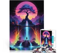 Puzzle da 1000 pezzi per adulti Paesaggio fantastico per il giocattolo di sfida del gioco educativo Giocattoli per la decorazione della casa 75x50cm
