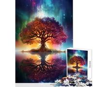 Puzzle da 1000 pezzi per adulti paesaggio fantasy spaziale decorazione per la casa giocattoli regali per donne e uomini gioco impossibile con pezzi completamente interconnessi di forma casuale 38x52cm