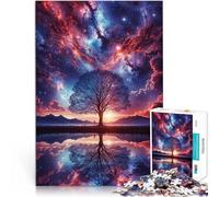 Puzzle da 1000 pezzi per adulti Paesaggio fantasy spaziale Giocattoli da gioco per regalo di famiglia Regalo di compleanno, regali, arte murale 70x100cm