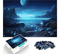 Puzzle da 1000 pezzi per adulti Paesaggio fantasy spaziale Vacanza a casa: uccidere il tempo Migliorare l'amore tra le coppie 50x70cm