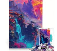 Puzzle da 1000 pezzi per adulti, paesaggio giapponese, gioco impossibile, passatempo ideale per le vacanze a casa, regalo per amici e familiari 50x75cm
