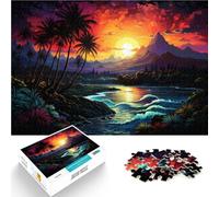Puzzle da 1000 pezzi per adulti, paesaggio, gioco sofisticato, 50 x 75 cm, con parti completamente intrecciate a caso, per adolescenti dai 14 anni in su