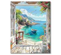 Puzzle da 1000 pezzi per adulti, paesaggio, impossible classico jigsaw puzzle, gioco di abilità per tutta la famiglia, puzzle colorato, decorazione per la casa, 70 x 50 cm
