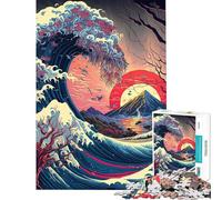 Puzzle da 1000 pezzi per adulti paesaggio montano giocattolo antistress per adulti ideale per passare il tempo durante le vacanze a casa (dimensioni 38x26cm)